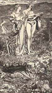 दुनिया का प्यार क्रिस्टीन रॉसेटी की कविताओं से, c1850-1900, 1923