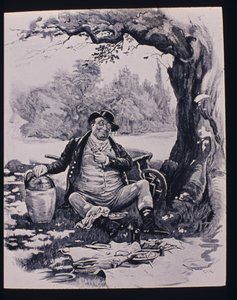 मि। पिकविक, 1870-79 द्वारा फ्रेडरिक बर्नार्ड