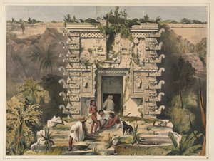 ग्रेट टेकोलिस का गेटवे, Uxmal।