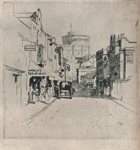 पीस्कोड स्ट्रीट, विंडसर, c1918 द्वारा फ्रेडरिक चार्ल्स रिचर्ड्स