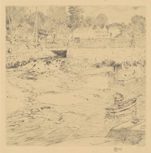 ओल्ड लेस, 1915। द्वारा फ़्रेडरिक चाइल्ड हस्साम