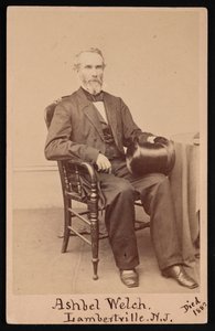 एशबेल वेल्च का पोर्ट्रेट 1809-1882, 1882 से पहले।
