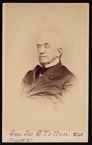 1864 से पहले जनरल जोसेफ गिल्बर्ट टॉटन का पोर्ट्रेट 1788-1864।