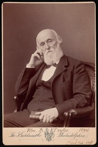 विलियम बोवर टेलर का पोर्ट्रेट 1821-1895, 1894। द्वारा फ्रेडरिक गुटेकुंस्ट