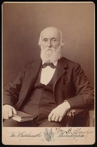 विलियम बोवर टेलर का पोर्ट्रेट 1821-1895, अप्रैल 1893।