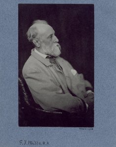 जॉर्ज फ्रेडरिक वत्स का पोर्ट्रेट (1817-1904) द्वारा फ्रेडरिक होलीयर