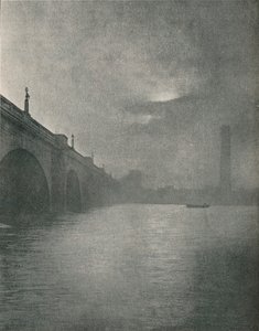 वाटरलू ब्रिज, 1877 द्वारा फ्रेडरिक होलीयर