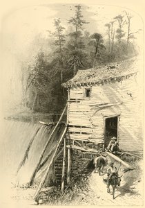 ओल्ड मिल - रीम्स क्रीक, 1872। द्वारा फ्रेडरिक विलियम क्वार्टली