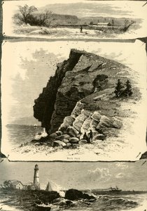 पोर्टलैंड हार्बर, और द्वीप समूह, 1874।