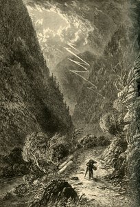 सिंकिंग रन, टाइरोन के ऊपर, 1874।