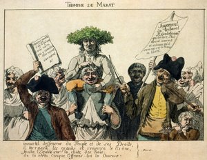 मराट की विजय, 1793 द्वारा फ्रांसीसी मास्टर