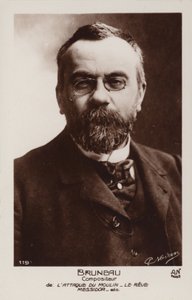 अल्फ्रेड ब्रुनेऊ, फ्रांसीसी संगीतकार (1857-1934) द्वारा फ्रेंच फोटोग्राफर