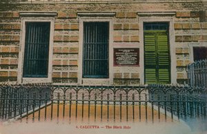 कलकत्ता - द ब्लैक होल। 1913 में पोस्टकार्ड भेजा गया। द्वारा फ्रेंच फोटोग्राफर