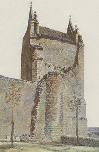 Chauvigny, Chateau dHarcourt, कलाकारों की टुकड़ी द्वारा फ्रेंच फोटोग्राफर