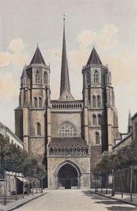 डी जाँ, Cathédrale सेंट के अनुकूल है, फसाड ओह द्वारा फ्रेंच फोटोग्राफर