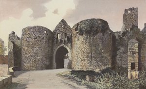 Domme, Porte des Tours और प्राचीर के अवशेष द्वारा फ्रेंच फोटोग्राफर