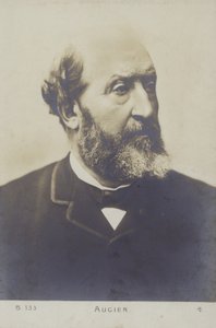 एमिल ऑगियर (1820-1889), फ्रांसीसी नाटककार द्वारा फ्रेंच फोटोग्राफर