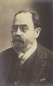 एमिल ज़ोला (1840-1902), फ्रांसीसी उपन्यासकार, पत्रकार और नाटककार द्वारा फ्रेंच फोटोग्राफर