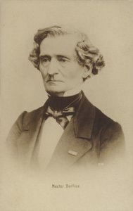 हेक्टर बर्लियोज़, फ्रेंच रोमांटिक संगीतकार (1803-1869) द्वारा फ्रेंच फोटोग्राफर