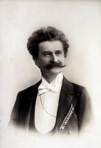 जोहान II स्ट्रॉस फिल्म्स (1825-1899), ऑस्ट्रियाई संगीतकार द्वारा फ्रेंच फोटोग्राफर