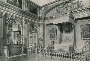 लुई XIV बेडरूम, लुई XIV का बेड-रूम (photoengraving) द्वारा फ्रेंच फोटोग्राफर