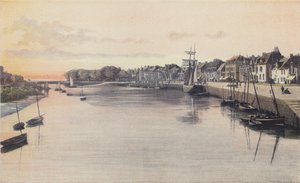 Le Pouliguen, पोर्ट का सामान्य दृश्य द्वारा फ्रेंच फोटोग्राफर