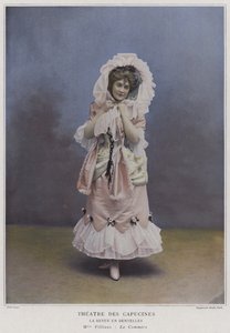 Mademoiselle Filliaux और La Revere des Dentelles (रंगीन फोटो)