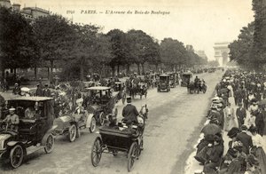 पेरिस, Bois De Boulogne का राजस्व द्वारा फ्रेंच फोटोग्राफर