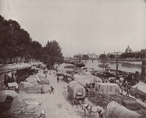 पेरिस: पेरिस में लेवी सीन (बी/डब्ल्यू फोटो) द्वारा फ्रेंच फोटोग्राफर