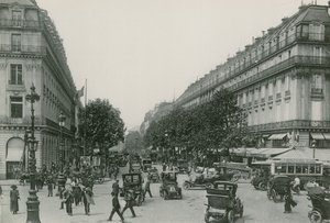Capucines के दृष्टिकोण, Capucines के Boulevard (फोटो टंकण) द्वारा फ्रेंच फोटोग्राफर