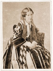 एलिज़ाबेथ फेलिक्स के पोर्ट्रेट ने 1851 में मैडेमोसेले राचेल को बुलाया, फ्रांसीसी त्रासदी (1821 - 1858) द्वारा फ्रेंच फोटोग्राफर