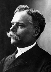 जूल्स चेरेट का पोर्ट्रेट (1836-1932), फ्रांसीसी चित्रकार और कार्टूनिस्ट। द्वारा फ्रेंच फोटोग्राफर