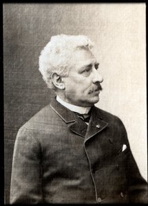 ऑलिवियर मेट्रा (1830-1889), फ्रेंच कंडक्टर और संगीतकार के चित्र द्वारा फ्रेंच फोटोग्राफर