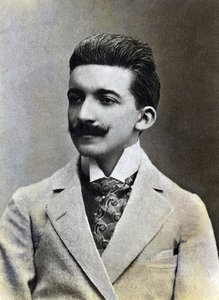 पियरे लुई डिट लुइस का पोर्ट्रेट (1870-1925), फ्रांसीसी लेखक। द्वारा फ्रेंच फोटोग्राफर