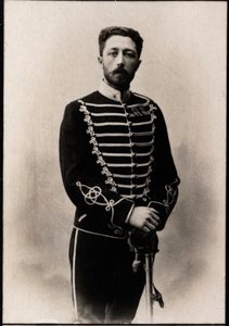 स्वीडन के राजकुमार यूजेन का पोर्ट्रेट (1865-1947)। द्वारा फ्रेंच फोटोग्राफर