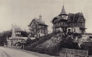 1893 में विलेज सुइस एंड सेंट-जीन स्ट्रीट, ले टौकेट द्वारा फ्रेंच फोटोग्राफर