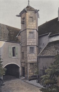 Vesoul, Rue des Boucheries का बुर्ज द्वारा फ्रेंच फोटोग्राफर