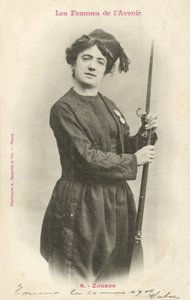 Zouave, भविष्य की महिला द्वारा फ्रेंच फोटोग्राफर