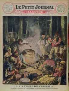 ले पेटिट जर्नल, 1927 से चेकोस्लोवाकिया में नरभक्षी जिप्सियों का एक समूह द्वारा फ्रेंच स्कूल