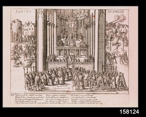 15 जुलाई 1593 को सेंट डेनिस में हेनरी IV (1553-1610) की अवधि द्वारा फ्रेंच स्कूल