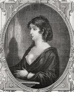 एनीमे सेसिल रेनॉल्ट (1774-94) को रामबर्ट के बाद पन्नामेकर द्वारा उत्कीर्ण, लुईस ब्लैंक द्वारा &39;फ्रांसीसी क्रांति का इतिहास&39; से (1811-82) द्वारा फ्रेंच स्कूल