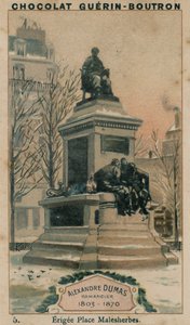 एलेक्जेंडर डुमास, उपन्यासकार, 1803-1870, एर्गी प्लेस मलेशेर्ब्स द्वारा फ्रेंच स्कूल