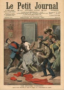 मज़ा, &39;ले पेटिट जर्नल&39; से चित्रण, पूरक चित्रण, 28 जुलाई 1907 का वर्णन द्वारा फ्रेंच स्कूल