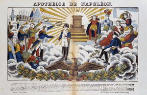 नेपोलियन-ले-ग्रैंड बोनापार्ट का एपोथोसिस (1769-1821)। द्वारा फ्रेंच स्कूल