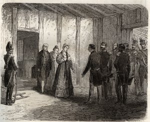 7 नवंबर को नैनटेस में डचेस ऑफ बेरी (1798-1870 मैरी-कैरोलिन डी बॉर्बन-सिसिली) की गिरफ्तारी द्वारा फ्रेंच स्कूल