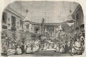 इल सेंट लुइस पर होटल लैम्बर्ट को बाल देता है, 2 रुए सेंट लुइस एन ल'इले, पेरिस चौथा अधिवेशन 25 जनवरी द्वारा फ्रेंच स्कूल
