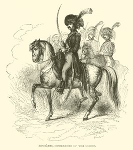 Bessieres, गाइड के कमांडर (उत्कीर्णन) द्वारा फ्रेंच स्कूल