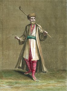 बल्गेरियाई पोशाक, लेवंत पोशाक संग्रह, 1707-8 से चित्रण द्वारा फ्रेंच स्कूल