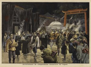 1897 की जापान की दाउजर महारानी का अंत द्वारा फ्रेंच स्कूल
