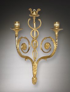 कैंडल ब्रैकेट, c.1775-1790 द्वारा फ्रेंच स्कूल